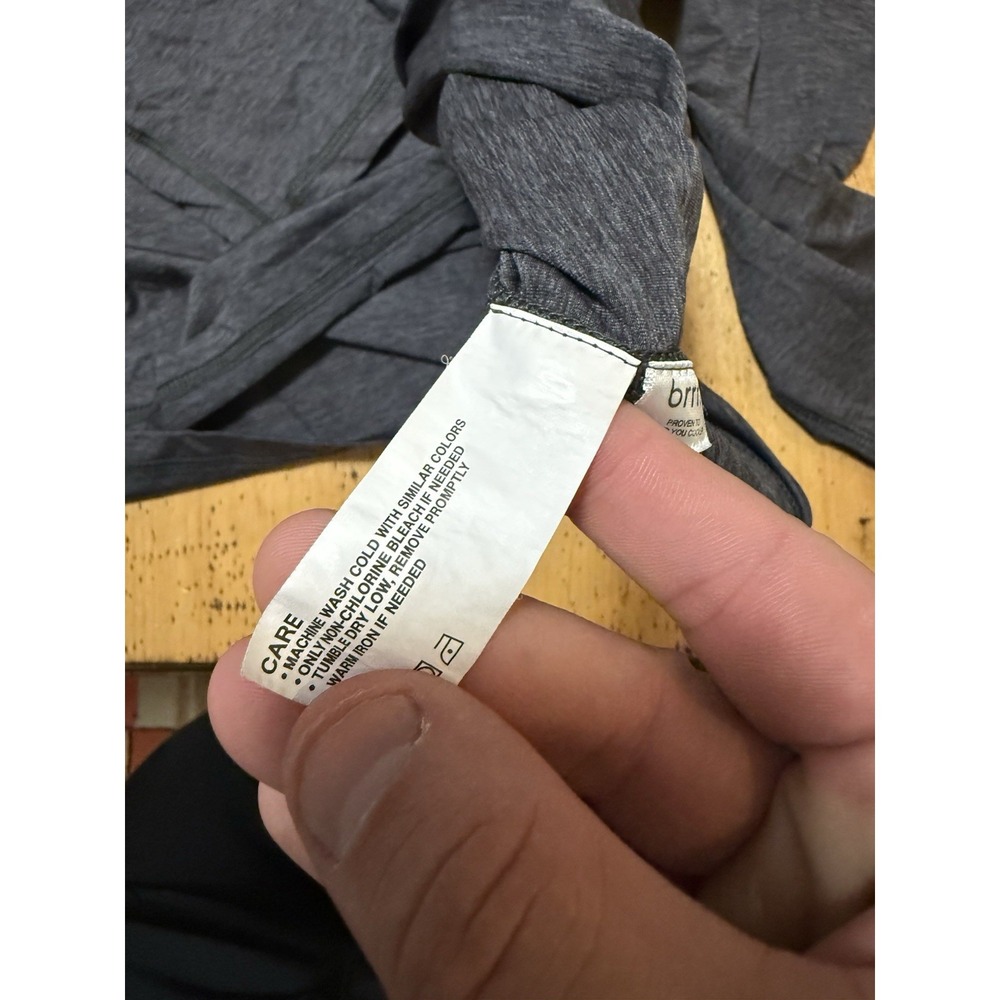 Greyson Shirt Mens XLarge Gray Quarter Zip Golf Performance Lightweight - Picture 4 of 7